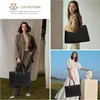 LOVEVOOK Laptoptasche 15,6 Zoll Handtasche Damen Schwarz Produktbild-Vorschau 2