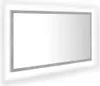 vidaXL LED koupelnové zrcadlo Concrete Grey 80x8,5x37 cm Náhled obrázku produktu 1