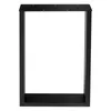 A black metal table leg frame is shown against a white background. Podgląd zdjęcia produktu