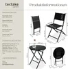 TecTake 402936, Černá, 2 sedadlo/sedadel, Dospělí a děti, Náhled obrázku produktu 13