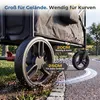 Sekey Faltbar Bollerwagen mit Dach, für 1 bis 2 Kinder, Produktbild-Vorschau 3