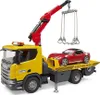 Bruder Scania Super 560R Tow Truck s Bruder Roadster Náhled obrázku produktu 3
