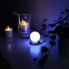 Okrúhla USB LED dotyková lampa strieborná Náhľad obrázku produktu 4