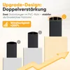 PVC Sichtschutzmatte Balkon Sichtschutz Doppelte Produktbild-Vorschau 4