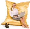 Smoothy® XXL Zitkussen Metallic Editie Goudgeel, 140x180 cm Productafbeelding-voorbeeld 2