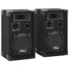 vidaXL Diffusori professionali hi-fi/stage passivi 2 pezzi Anteprima dell’immagine prodotto 1