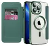 Techsuit - SmartMag Book Hülle für iPhone 13 Pro Max - grün Produktbild-Vorschau 8