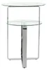 Padiro Beistelltisch rund Ø 59 x 60 cm - Silber - modern, Produktbild-Vorschau 1