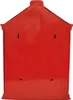 The back of a red retro post box. Produktbild-Vorschau