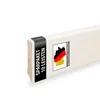 24 m Trevendo® Sockelleiste Cube massiv weiß lackiert 16 x Produktbild-Vorschau 3