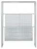 vidaXL Stojan na časopisy stříbrný 35x15x45 cm ocel Náhled obrázku produktu 3