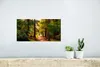 MuchoWow® Poster Wald - Weg - Bäume - Grün - Sonne - Natur Produktbild-Vorschau 5