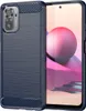 Redmi Note 10S Hülle, Carbon-Faser TPU Silikon Stoßfest Produktbild-Vorschau 1