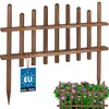 KOTARBAU® Gartenzaun aus Holz 60cm Beeteinfassung Produktbild-Vorschau 1