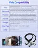 USB C Splitter 1 zu 2, USBC Verteiler Doppelstecker Produktbild-Vorschau 3
