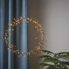 LED Kranz 'Curly' - 200 warmweiße LED - D: 35cm - schwarz Produktbild-Vorschau