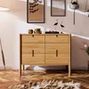Kommode 97 cm breit, Eiche massiv geölt, PORI-165 Produktbild-Vorschau 5
