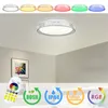LZQ 60W LED stropní světlo stmívatelné, RGB stropní světlo Náhled obrázku produktu 1