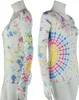 Longsleeve - Batik - Tie dye - Sun - creme - pastell-bunt Produktbild-Vorschau 3