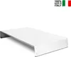 A white countertop or shelf is shown against a white background. The product is a white, rectangular shelf or riser with a slightly angled surface. Voir les images du produit