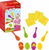 Idena Eierlaufspiel mit "Eigelb"-Sandsäckchen - 12-teilig Produktbild-Vorschau 1