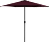 vidaXL Sonnenschirm mit Aluminium-Mast 270 x 246 cm Produktbild-Vorschau 2