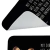 Mr. & Mrs. Panda Badematte Igel Liebe - Schwarz - Geschenk, Produktbild-Vorschau 5