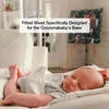 A baby sleeping on a Cocoonababy mattress with a fitted sheet. Anteprima dell’immagine prodotto