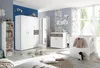 Babyzimmerset Sienna 7tlg weiß matt nelson eiche Produktbild-Vorschau 1