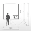 ESMART Economy EXS | Stativleinwand | 220 x 220 cm (123") | Produktbild-Vorschau 2
