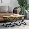 vidaXL Stolik kawowy dąb sonoma 100x49x40 cm materiał Podgląd zdjęcia produktu 2