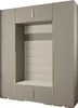 MEBLE KRYSPOL Inova 1 Möbelset Garderobe, 236,7x200x47cm - Produktbild-Vorschau 1
