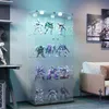 Glasvitrine, Vitrinenschrank Glasvitrine Mit LED Produktbild-Vorschau 3
