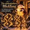 Schneemann Solar Gartenstecker, Weihnachtsdeko für Garten Produktbild-Vorschau 6