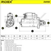 RIDEX 2S0180 Starter Anlasser 1,7kW passend für Produktbild-Vorschau 7