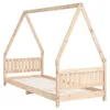 vidaXL Kinderbett 80x200 cm Massivholz Kiefer Produktbild-Vorschau 3