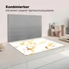 KitchenYeah© Herdabdeckplatte Marmor - Weiß - Gold - Luxus Produktbild-Vorschau 3
