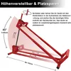 LZQ Rasentraktorheber, 400kg, 45° Neigungswinkel, Produktbild-Vorschau 3