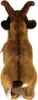 The back view of a brown stuffed goat toy. Anteprima dell’immagine prodotto