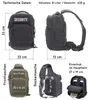 Rucksack Eingurt Tactical Backpack Daypack Schulterrucksack Produktbild-Vorschau 11