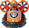 A toy hovercraft with a dog character in it, on a white background. Produktbild-Vorschau