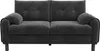 A studio shot of a gray sofa. Produktbild-Vorschau