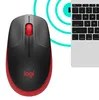 Logitech M190 Maus kabellos schwarz, rot Produktbild-Vorschau 15