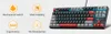 80% Mechanische Tastatur QWERTZ DE Layout, 88 Tasten, Rote Produktbild-Vorschau 2
