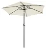 Składany parasol ogrodowy balkonowy regulowany 210 cm Podgląd zdjęcia produktu 4