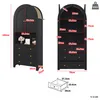 okwish Sideboard mit Schubladen,Hochschrank mit Produktbild-Vorschau 6