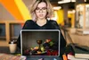 MuchoWow® Laptop Aufkleber Sticker Cover Rustikal - Tisch - Produktbild-Vorschau 5