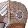 Strandkorb-Set - bene living - Ammersee Grande XL Teak - PE Produktbild-Vorschau 23