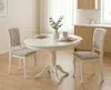 Esszimmerstühl Olivia Küchenstuhl weiß beige 2er Set Produktbild-Vorschau 2