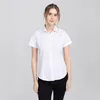 Damen Bluse halbarm weiß, Gr. 46 : 46 : weiß : 100% Produktbild-Vorschau 1